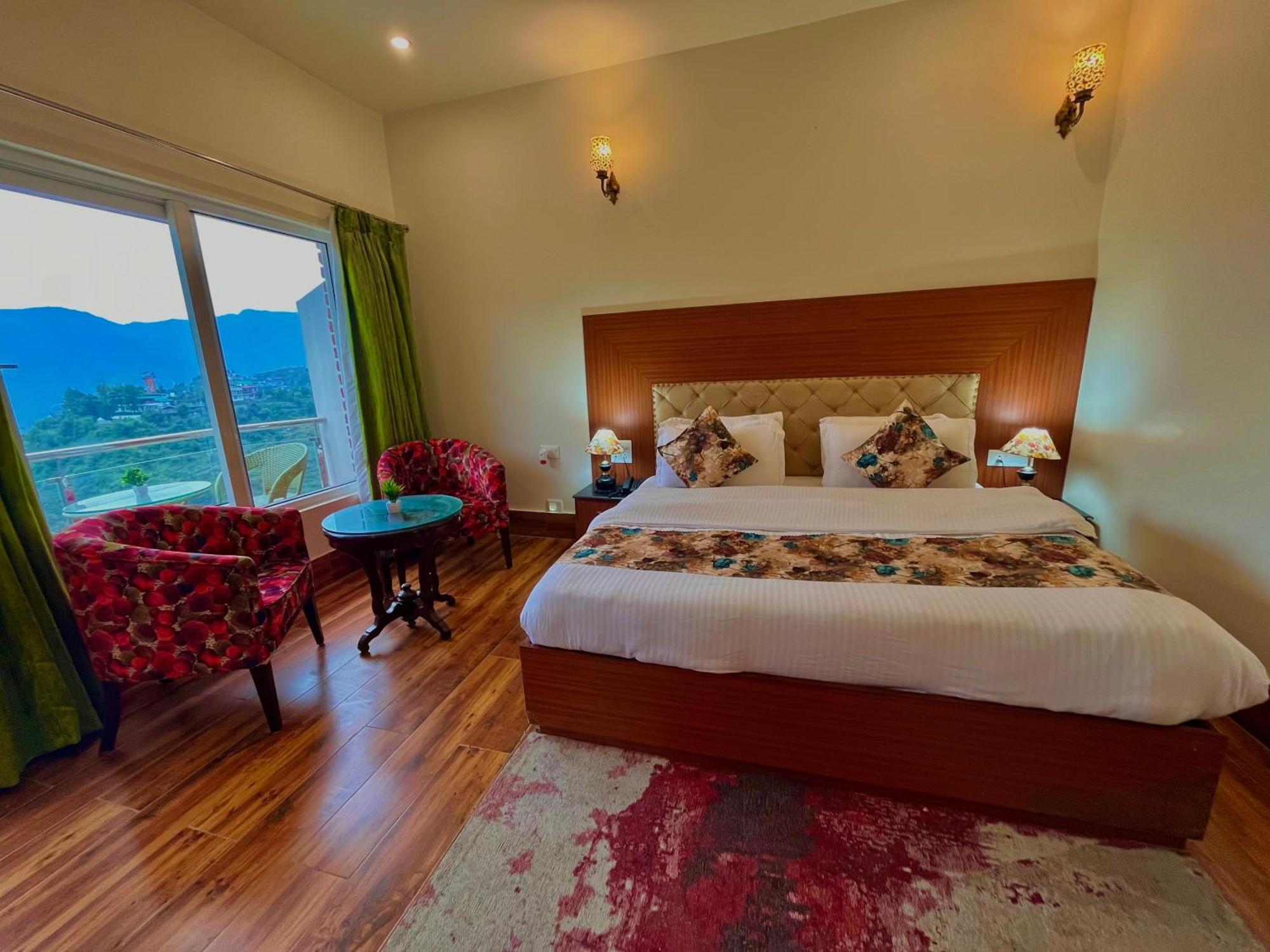 The Kempty Osasis - A Boutique Resort With Scenic Mountain View In Mussoorie Eksteriør billede